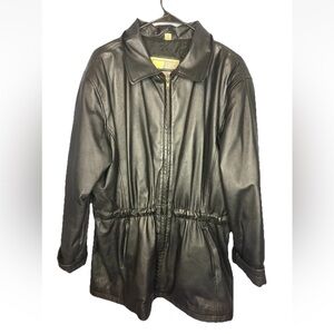 Middlebrook Park Women’s Genuine Leather Coat Size Large